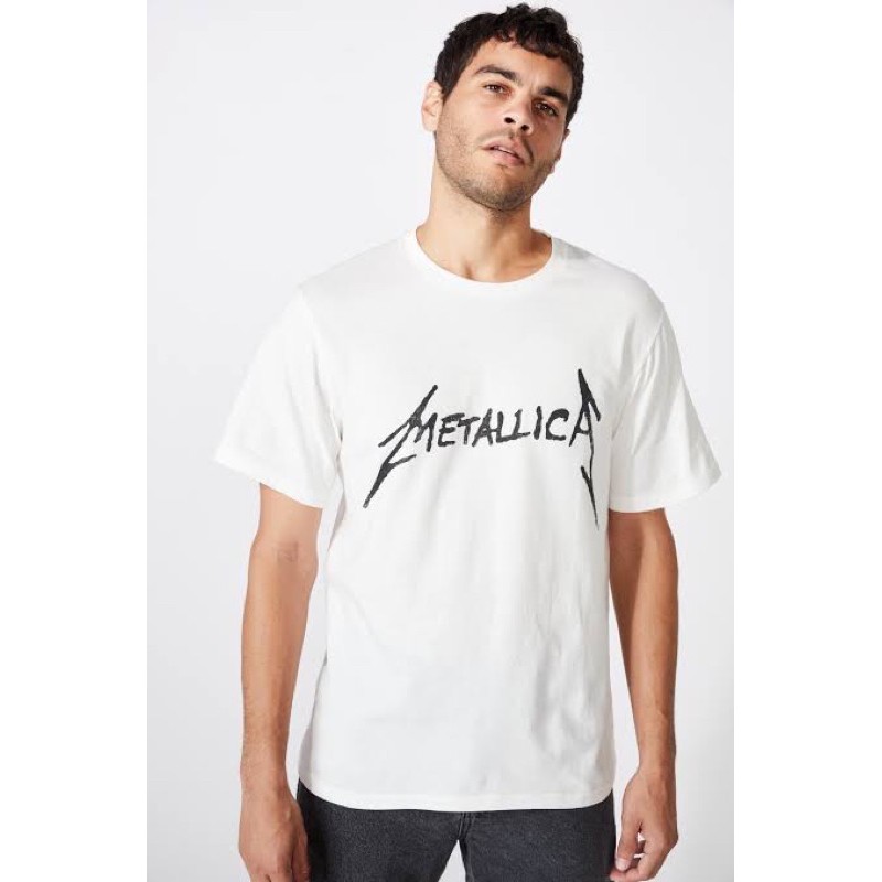 Metallica t clearance shirt cotton on