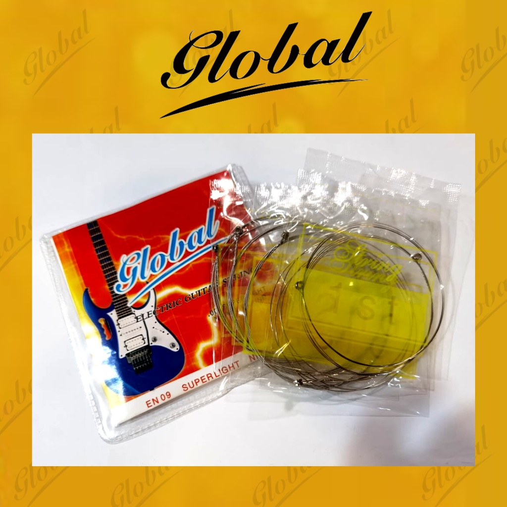 ELECTRIC STRINGS SET GLOBAL (EN09) | Shopee Philippines