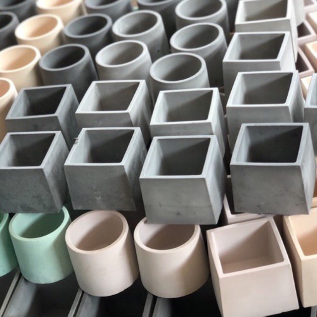 Medium square pots for small plants and candle vessels | Shopee Philippines