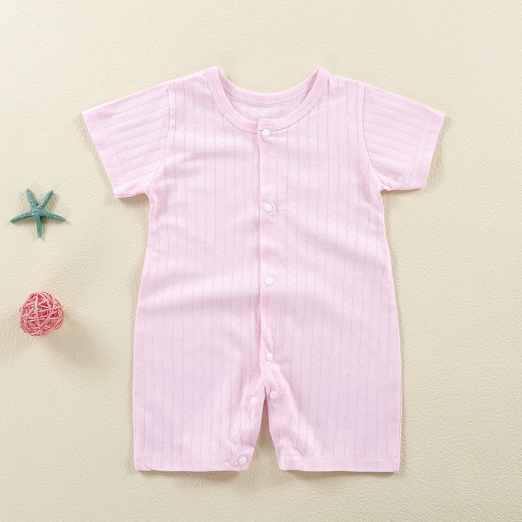 Cotton Newborn Baby Boy Cartoon Romper Baby Girl Full Print Jumpsuit