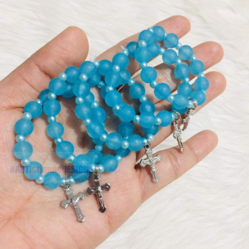10 pcs mini rosary bracelet Shopee Philippines
