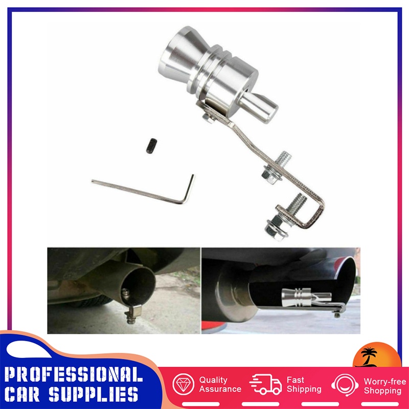 Aluminum Car Turbo Sound Imitating Sounder Whistle Vehicle Exhaust Pipe