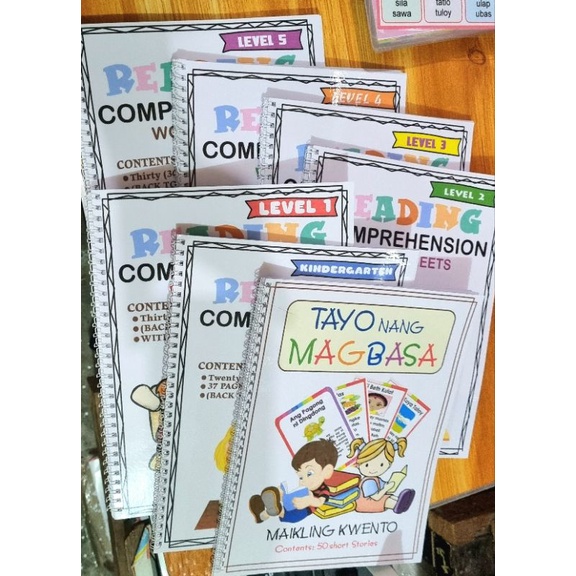 English Reading Comprehension and Worksheets K12 Kinder, Grade Level 1 ...