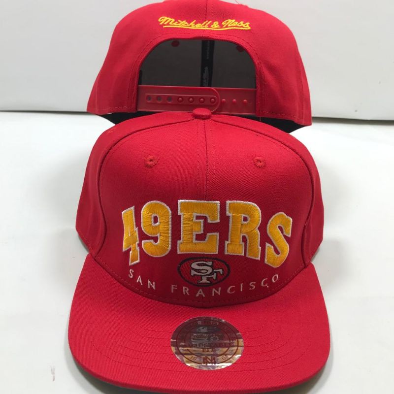 49ers mitchell store and ness hat