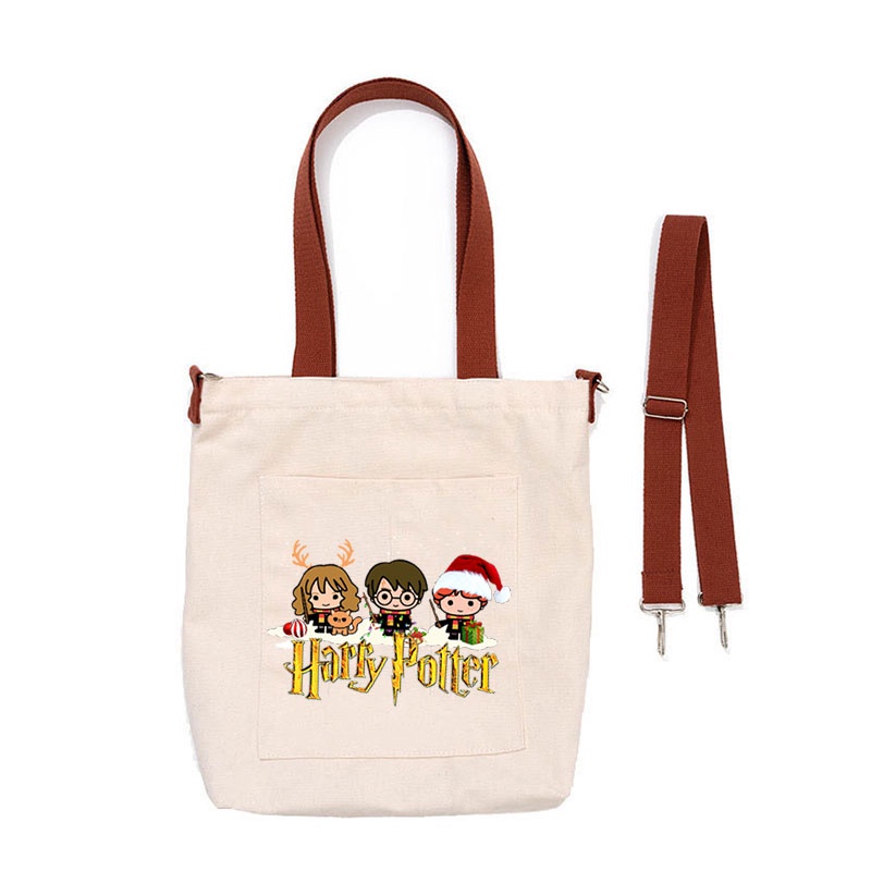 Harry Potter Cute Bag Crossbody Bag Cartoon Handbag Zipper Canvas Bag Zipper Bag Shoulder Bag Shopee Philippines