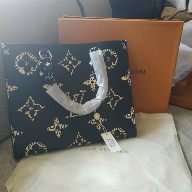Louis Vuitton Box and Large shopping bag.