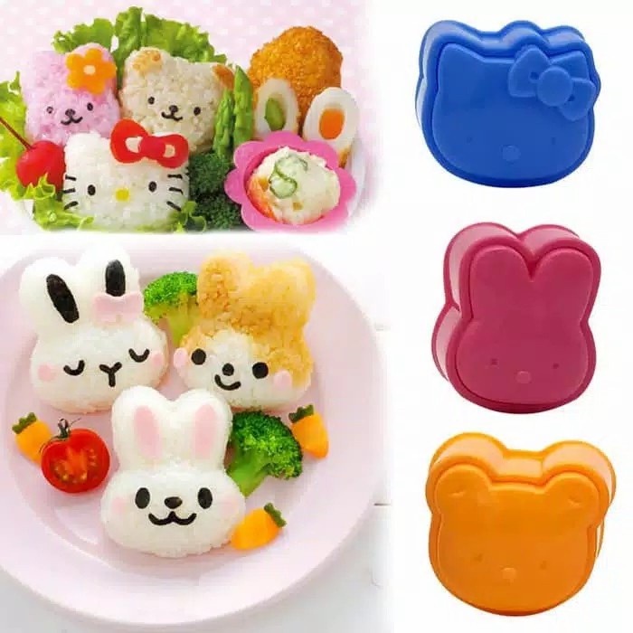 Ready BANDUNG rice mold/rice mold/bento tools bento rice mold Small ...