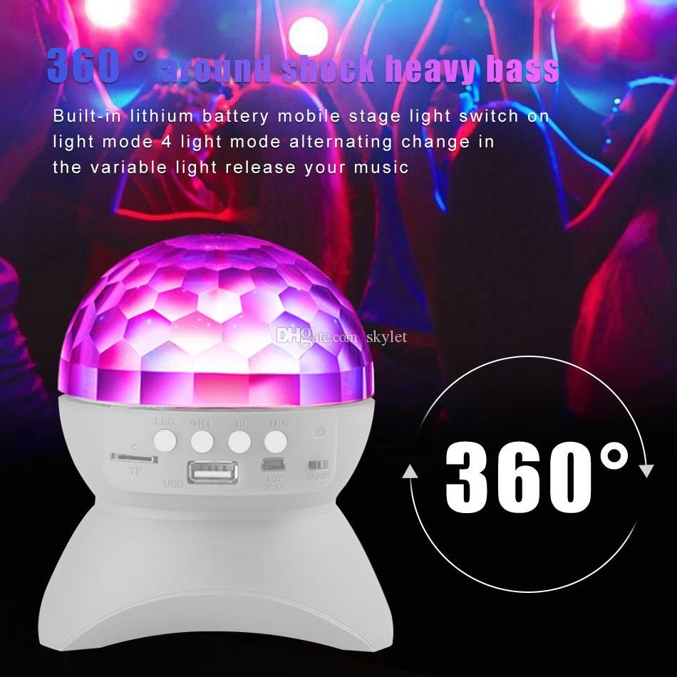 DISCO LIGHT BLUETOOTH SPEAKER L-740 (WHITE) | Shopee Philippines