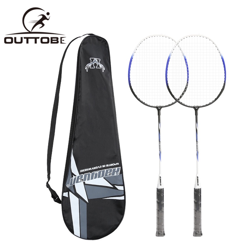 Outtobe Badminton Racket 6PCS Badminton Racket Set Sports Fitness ...