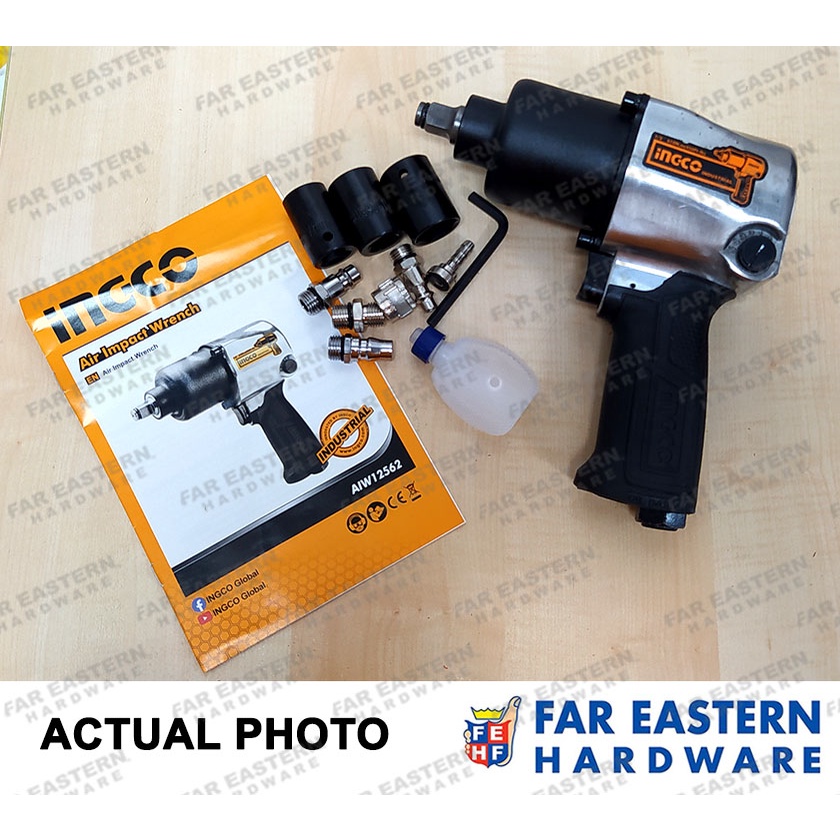 INGCO Pneumatic Air Impact Wrench 1/2