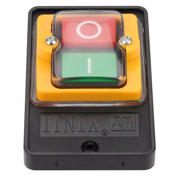Warma On Off Tablesaw Switch Push Button Switch Self Locking Waterproof ...
