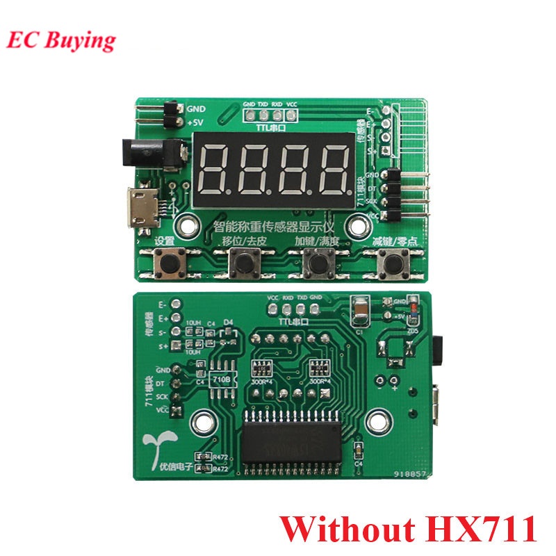 Load Cell HX711 AD Module Weight Sensor Digital Display Electronic ...