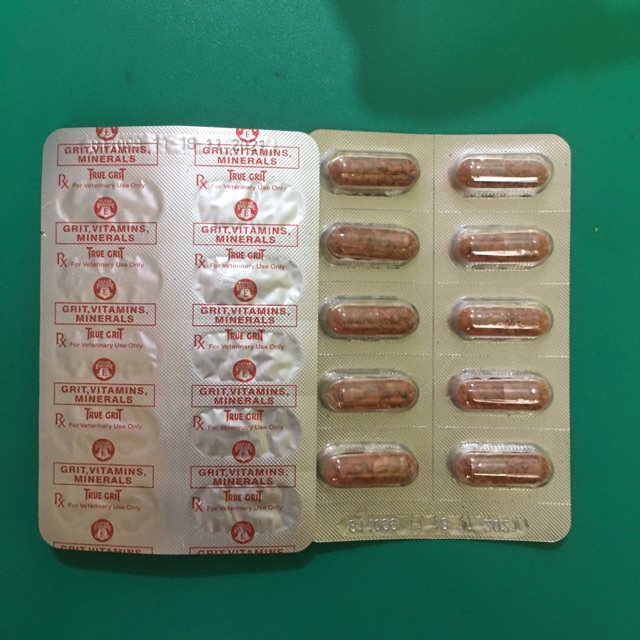 True Grit for Gamefowl (10 Capsules) Shopee Philippines