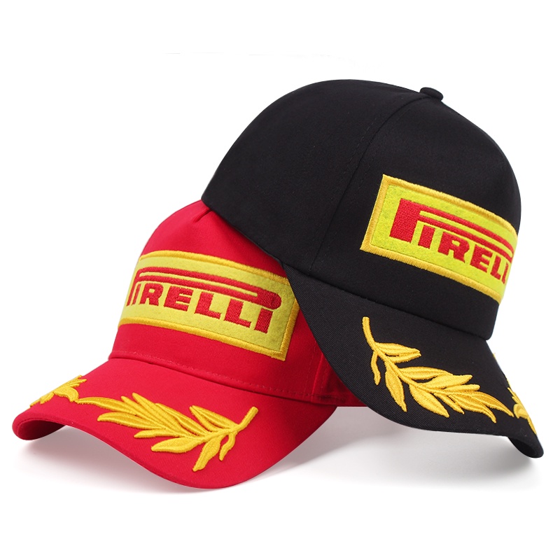 Pirelli Racing Champion Baseball Cap Summer Men's Cotton Hat | Shopee ...