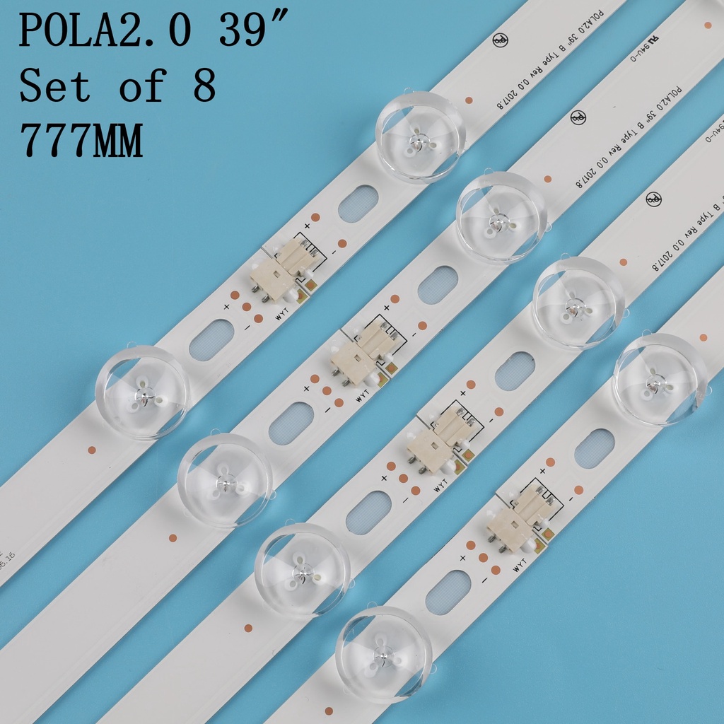8pcs/lot LED Backlight strip 9 Lamp 39
