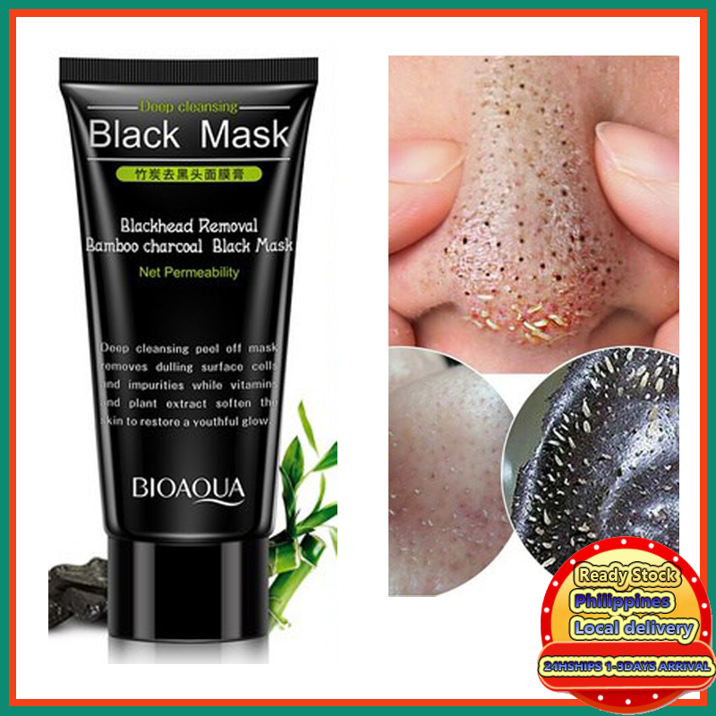 Bioaqua Remove Blackhead Bamboo Charcoal Nasal Membrane Nursing Clean