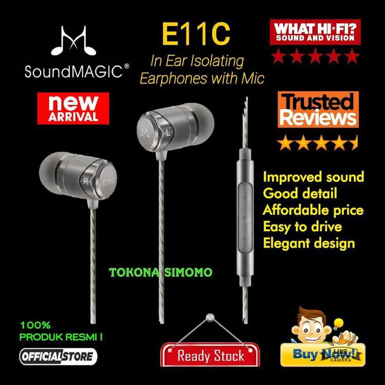 Soundmagic E11c / E 11c In Ear Isolating Earphones With Cheap Original ...