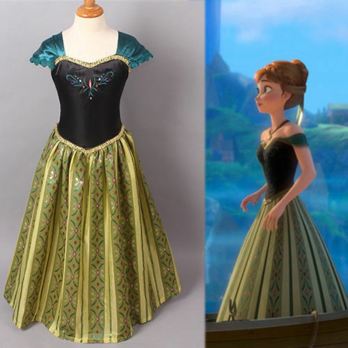 Anna deals frozen dress