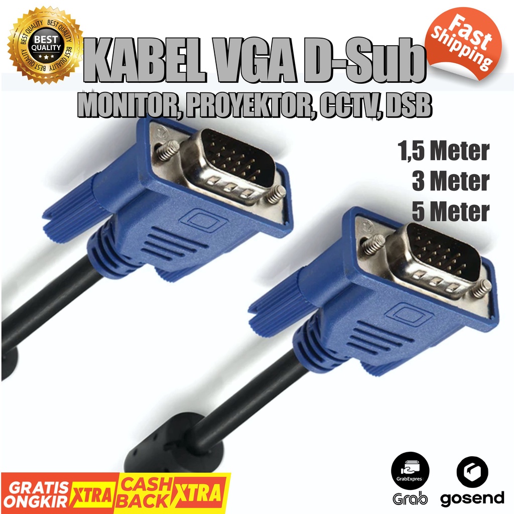 DSub Cable VGA monitor Dsub Cable For monitor And display j5sR