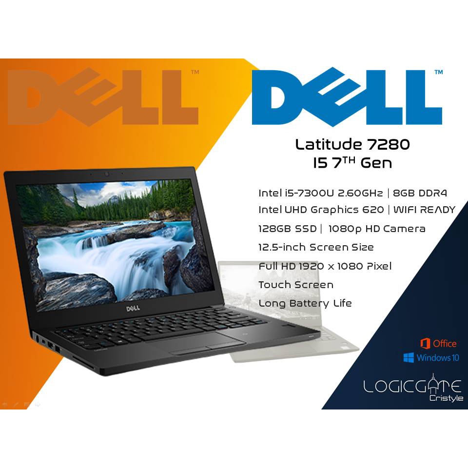 DELL ULTRABOOK Latitude 7280 i5 7th Gen Laptop | 8 GB | 240GB SSD ...