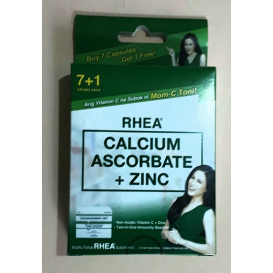 RHEA CALCIUM ASCORBATE + ZINC (VIT C + ZINC) Shopee Philippines