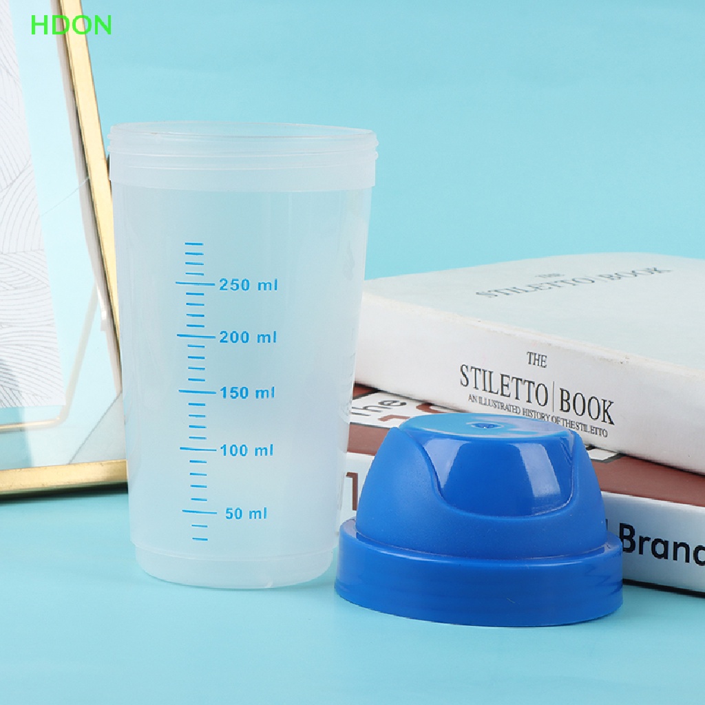 HD 300ml Shaker Bottle Creative Milkshake Protein Powder Mixing Bottle