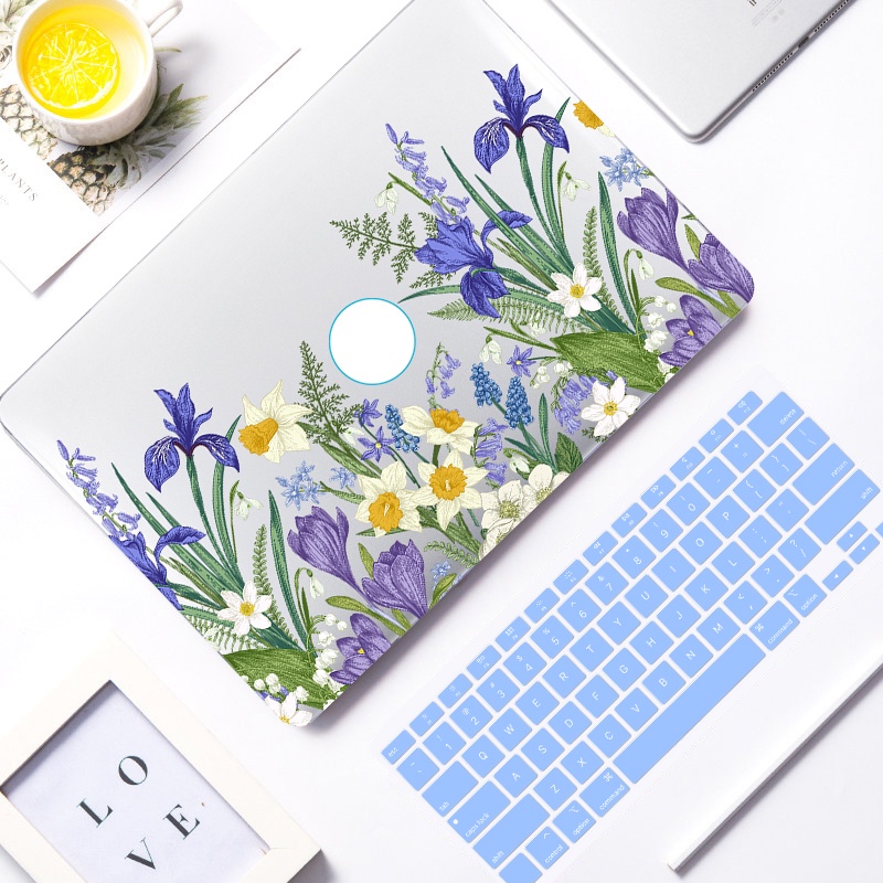 2022 New Flower Print Case for Macbook M2 A2681 Air13.6 Pro13 A2338 ...