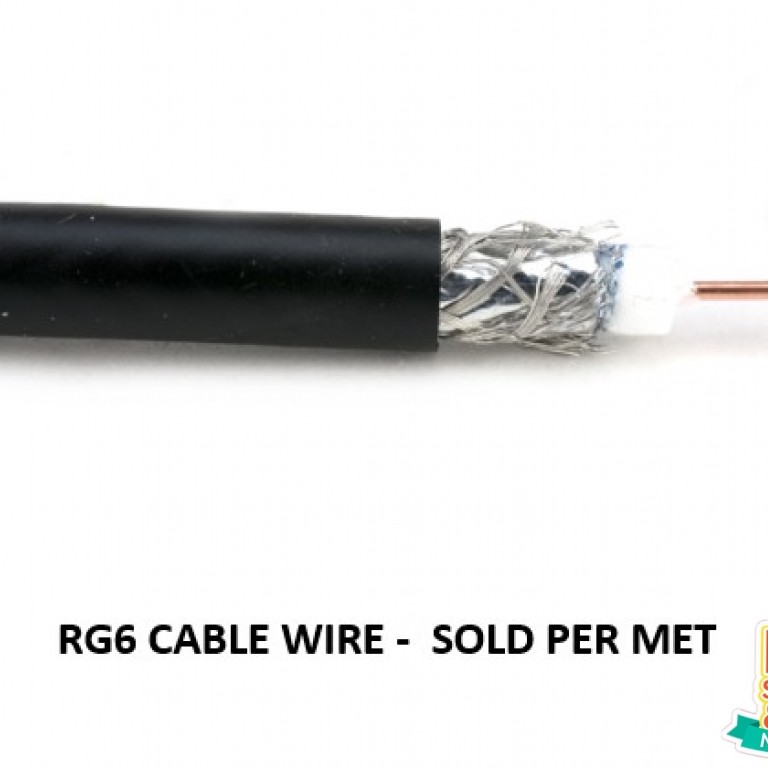 RG6 Cable Wire (per meter) TV Wire Television Wire