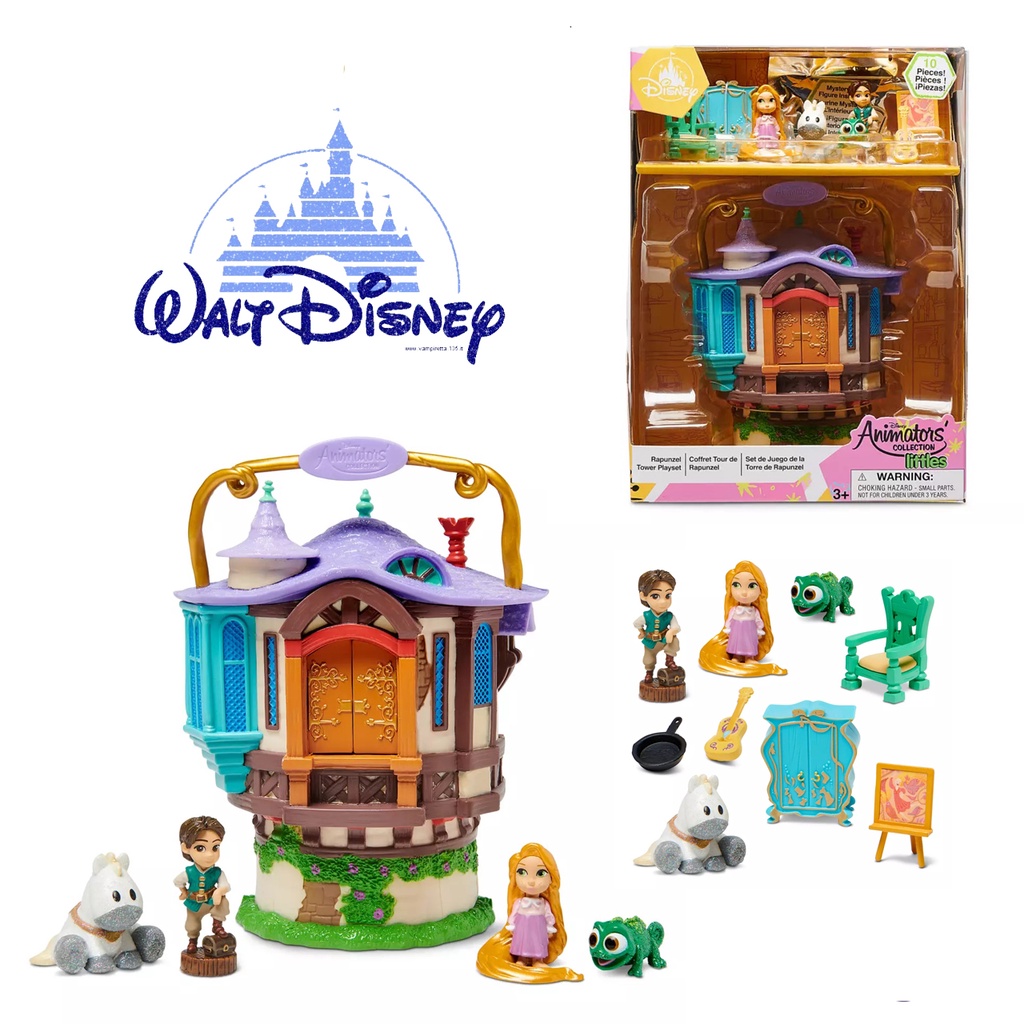 Disney Animators' Littles Rapunzel Tower Playset – Tangled 990 .- Rm ...