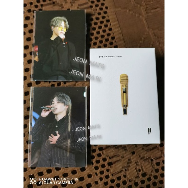 HYBE BTS MIC BADGE JIMIN Shopee Philippines
