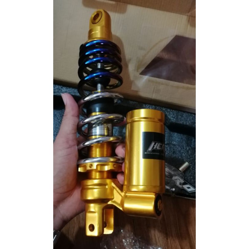 HERO SHOCK ABSORBER HE010300MM (MIO) PLATE BLUE/WHITE Shopee