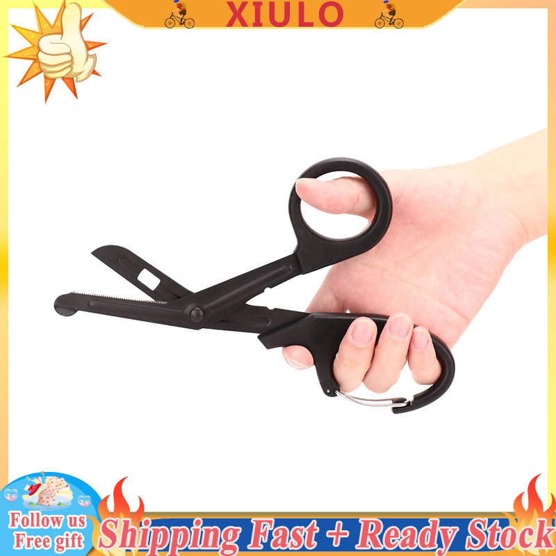 XIULO READY Multitool Tactic Emergency Survival Rescue Scissors Outdoor ...