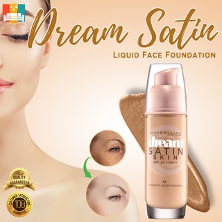 Maybelline New York Dream Satin Liquid Foundation SPF13 - Makeup Base