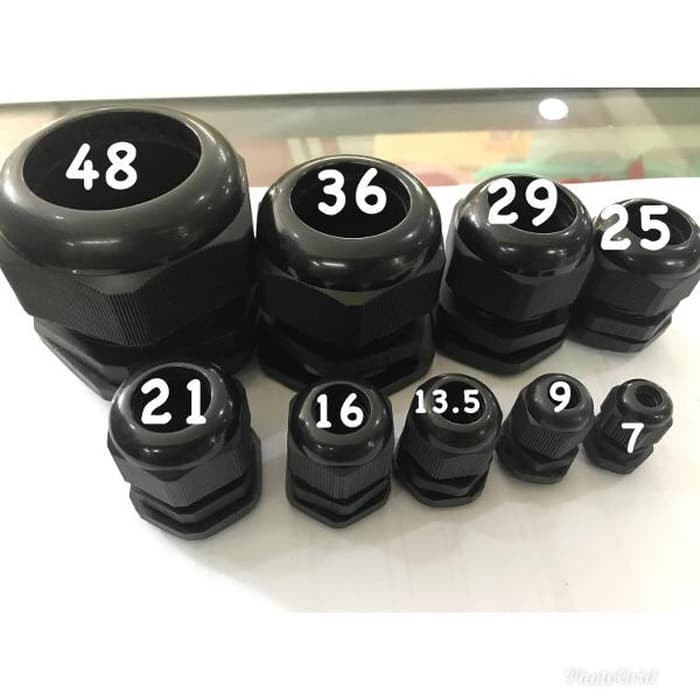 PUTIH HITAM Cable Gland PG-16/Cable Gland PG16/Cable Gland PG16/PVC PG ...