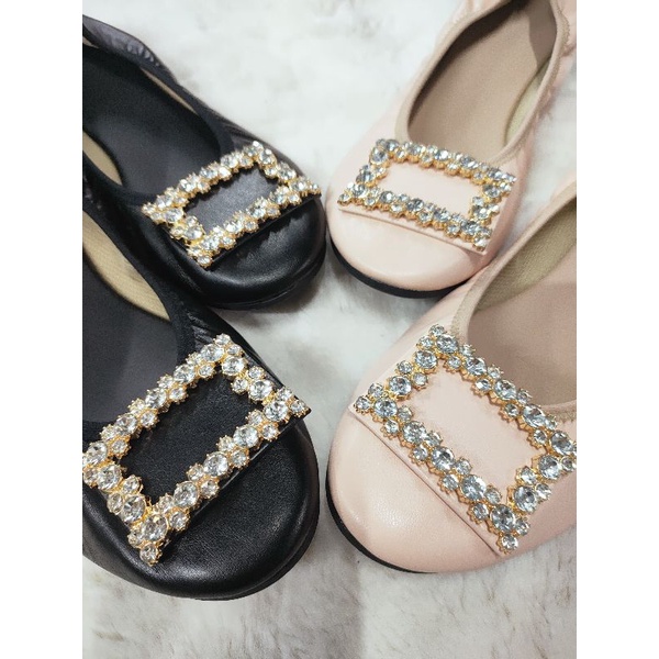 Premium Dollshoes with Stone ( Standard Size) | Shopee Philippines