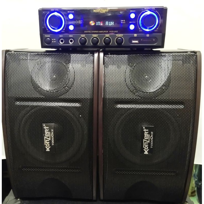 Amplifier with best sale speaker price