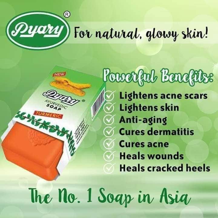 PYARY TURMERIC SOAP FOR SALE(LEGIT FROM ABU DHABI100% ) | Shopee ...