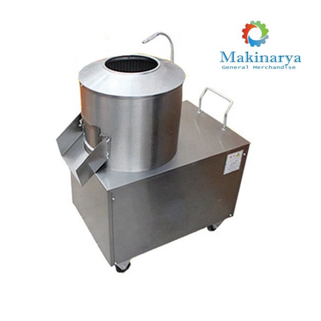 MAKINA Electric Potato peeler, Industrial potato peeler, Commercial potato peeler machine
