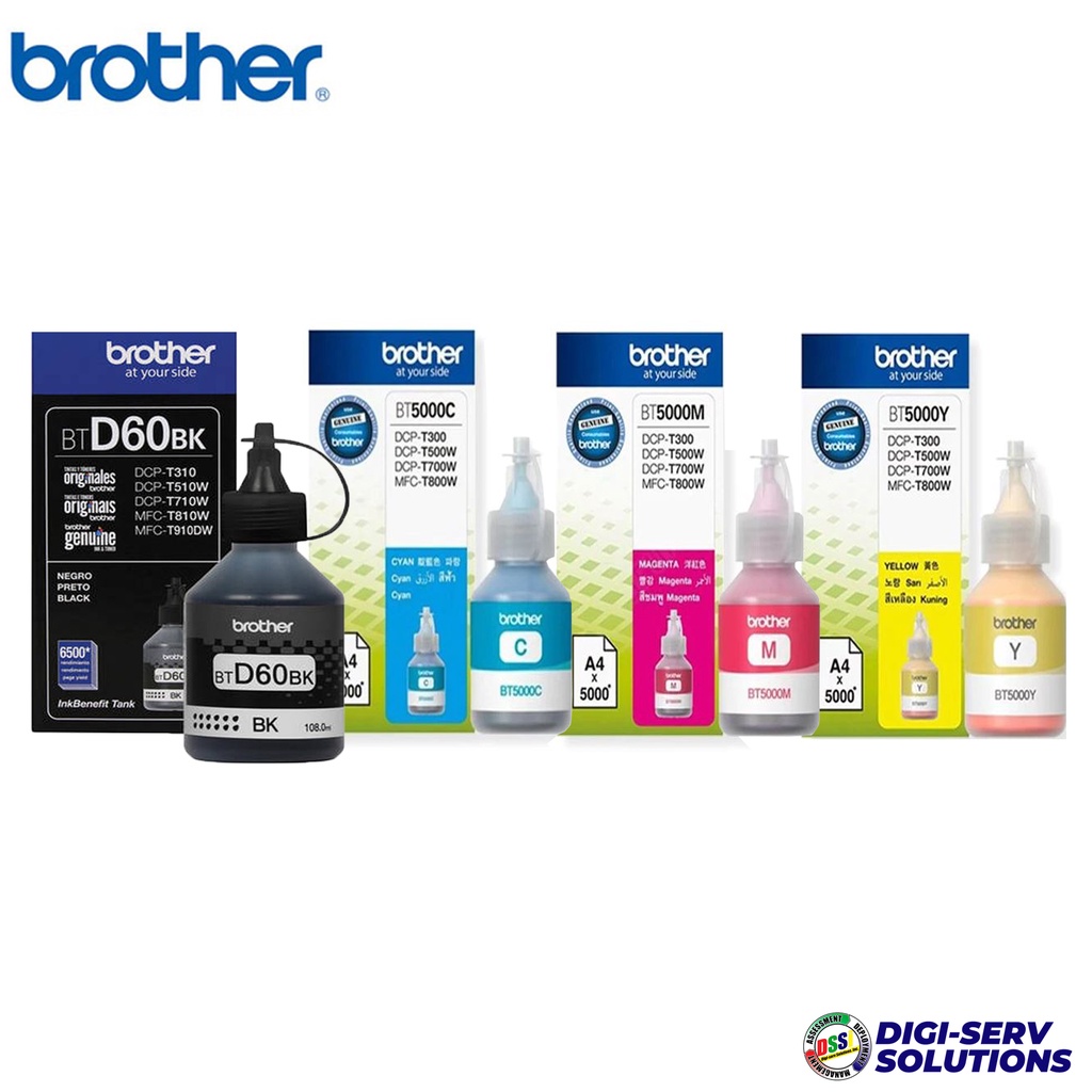 Brother Ink (All Colors) for DCPT310, T510W, T710W, MFCT910DW Printer