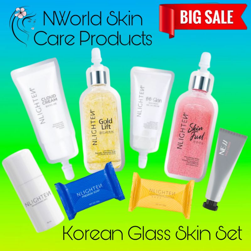 Korean Glass Skin Set Nlighten Shopee Philippines