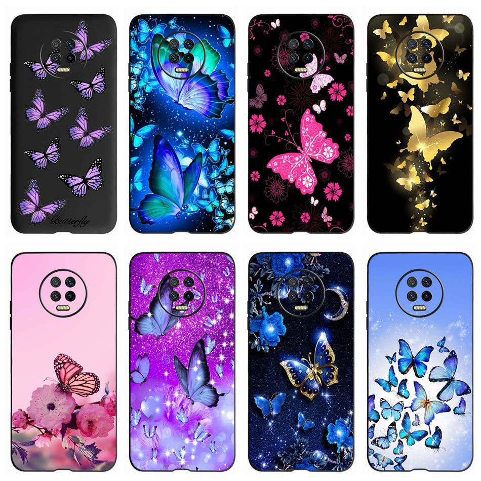 Elegant Butterlfy Pattern Casing Infinix Note 7 Lite Note7 Hot 9 10 ...