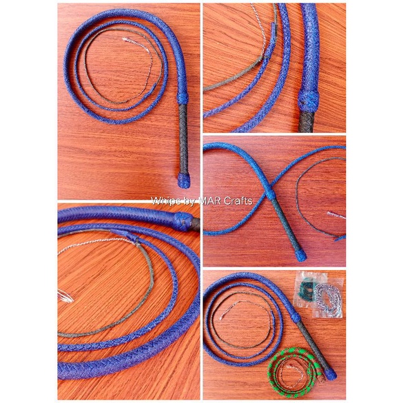 6ft Paracord Bullwhip and 3ft Pocket Snake Whip Shopee Philippines