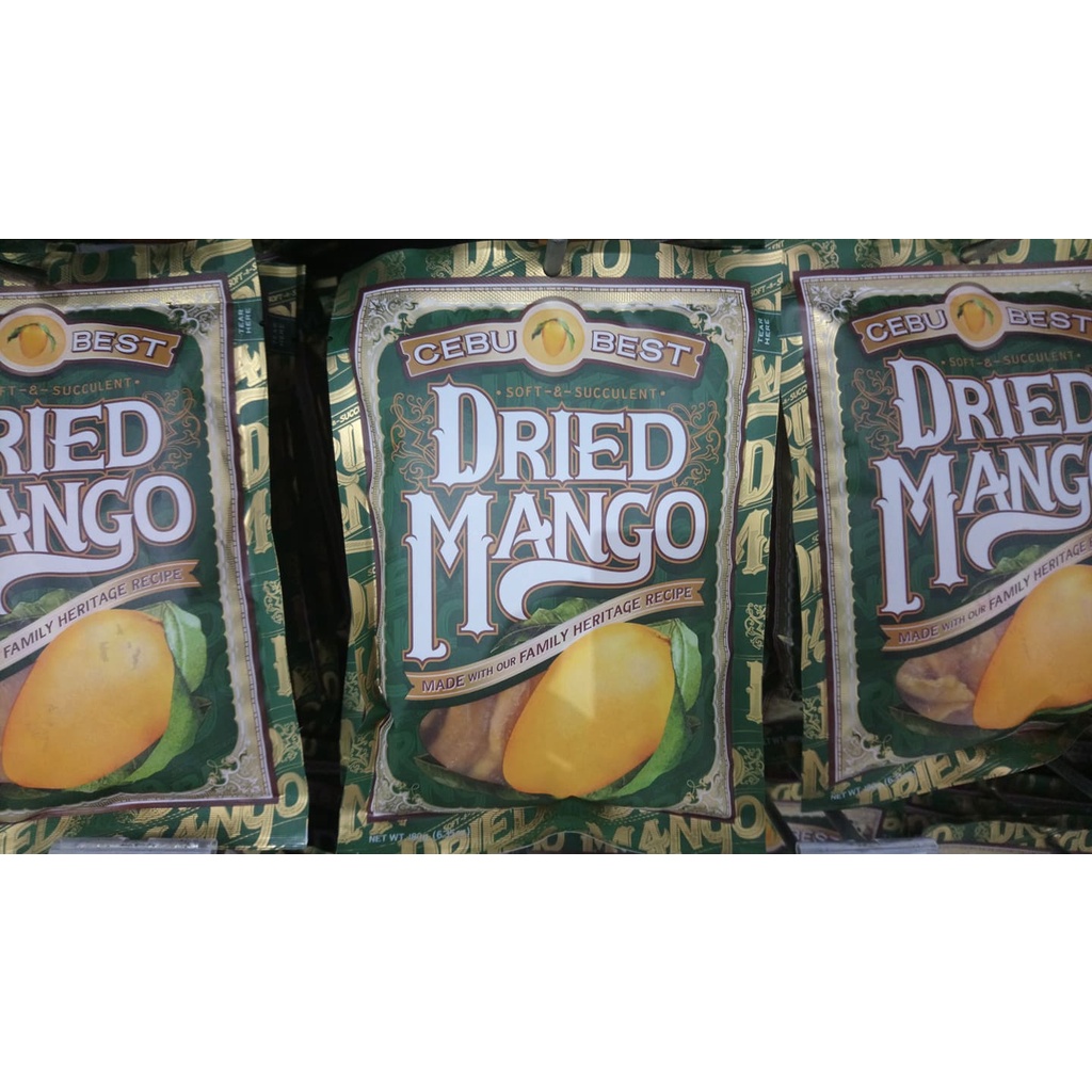 Cebu DelicaciesPasalubongCebu Dried Mango 100g Shopee Philippines