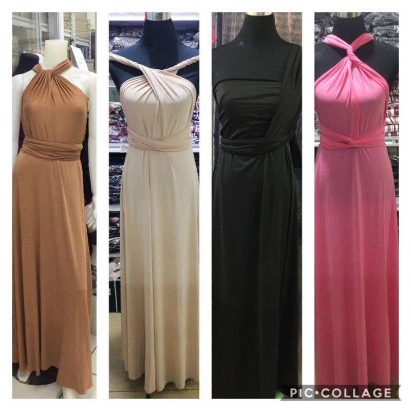 Infinity dress clearance without tube