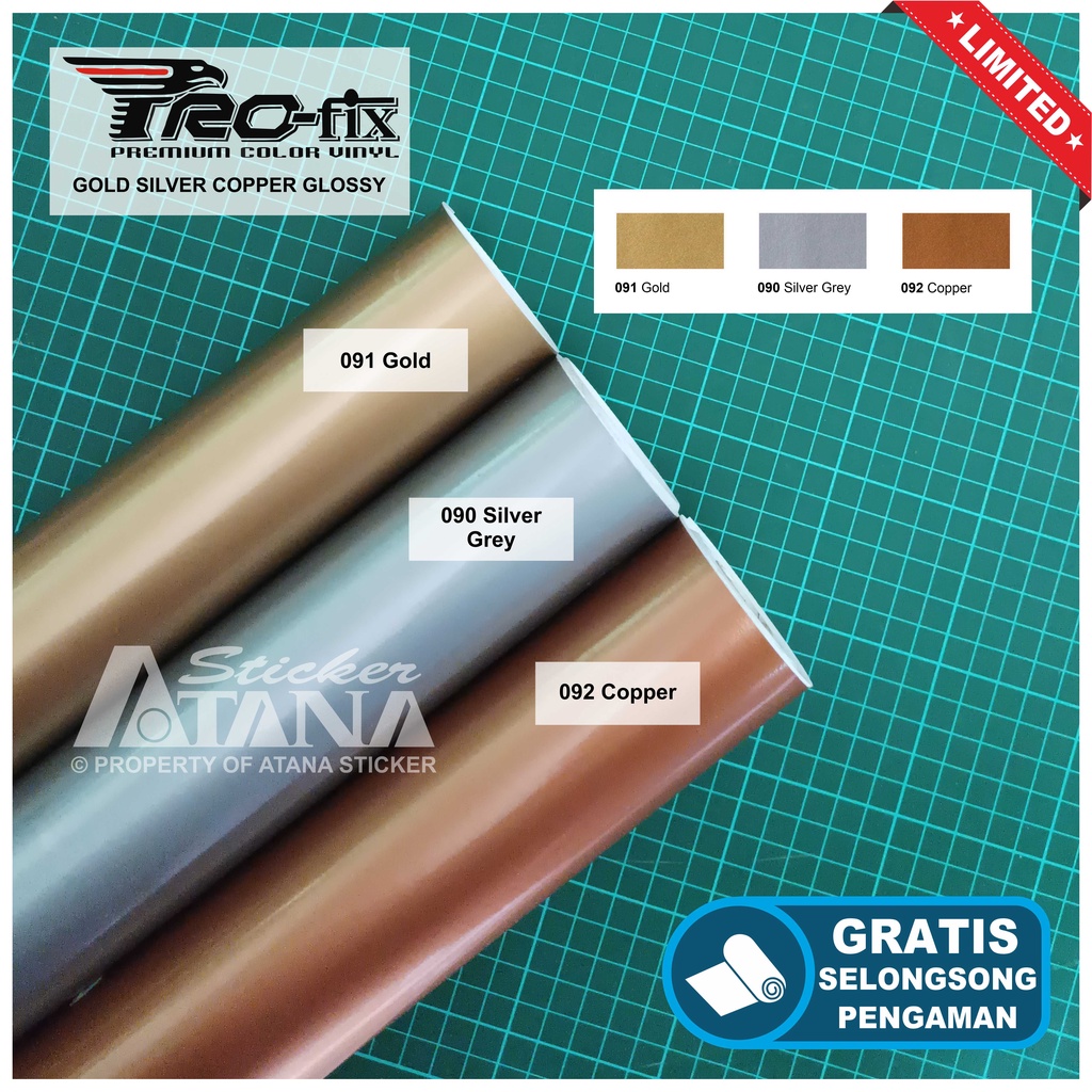 Best Selling!! Gold Silver Copper Glossy Gold Silver Bronze Copper