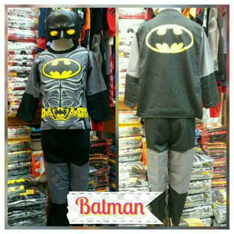 Children 's Batman Clothes Children' S Settings Batman Free Masks