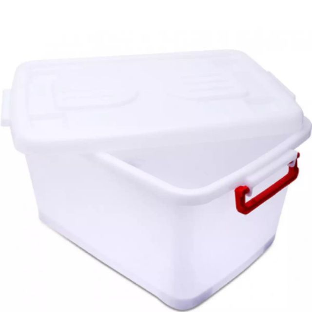 Duy Tan plastic bucket with wheels 30L | Shopee Philippines