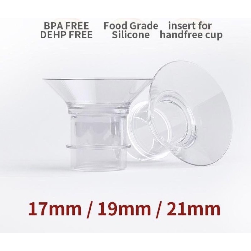 Silicone Flange Inserts for Breast Pump Flanges , Handsfree Cups and ...