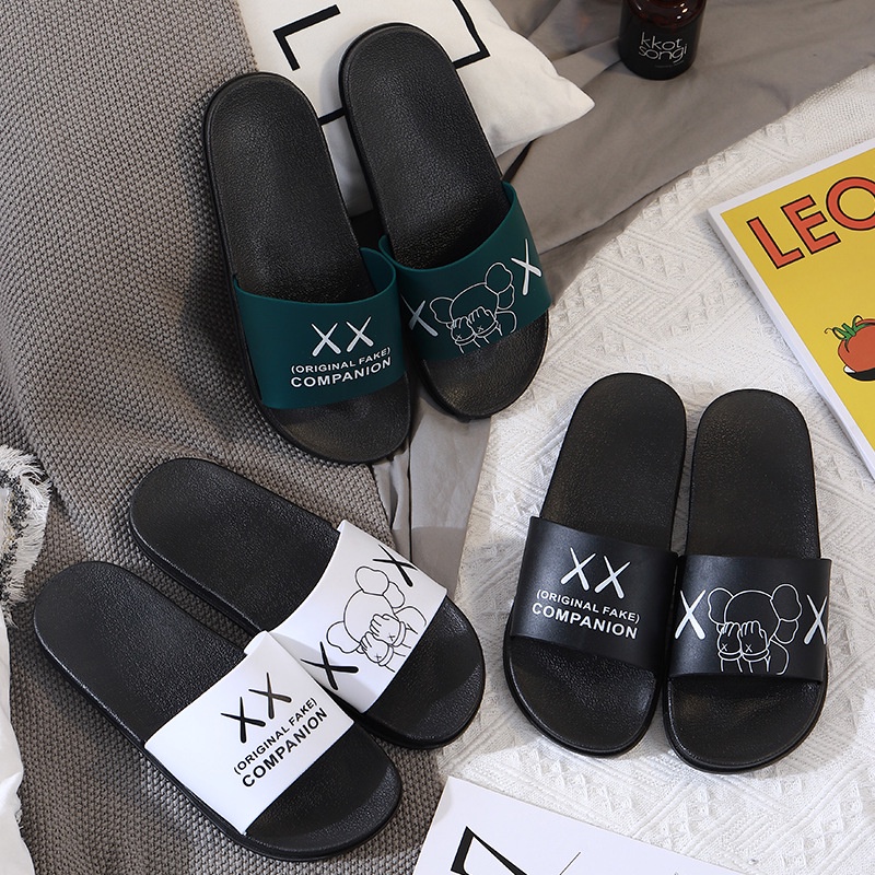 Slipper unisex slippers sandal Kaws x Sesame Street x YEEZY SLIDE