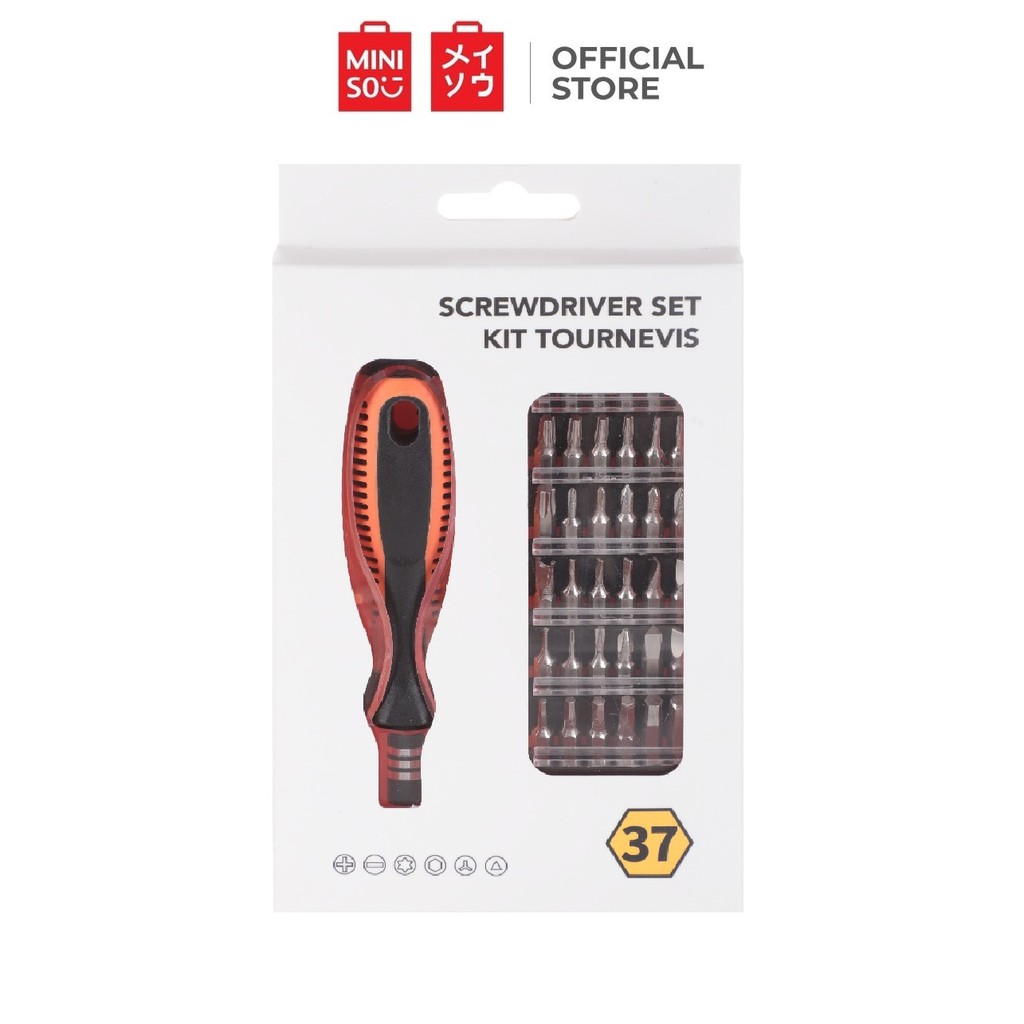 MINISO 37 Pcs Screwdriver Set Shopee Philippines